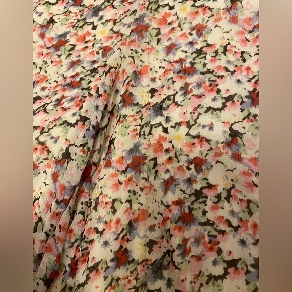 Cato Floral Wide Leg Flare Elastic Waist Dress or Casual Pants - Picture 7 of 16